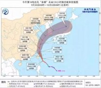 船期查詢|台風黃色預警發布：預計“米娜”強度將繼續增大